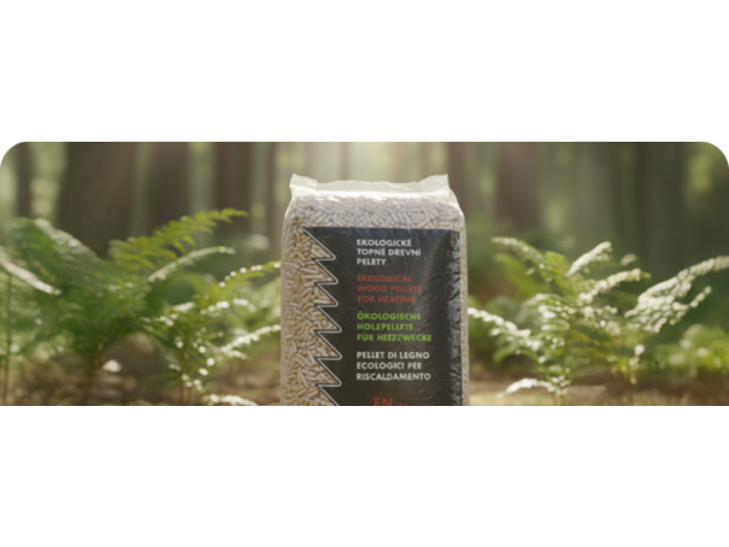 Dřevní pelety SUBLIMA – pytel 15 kg